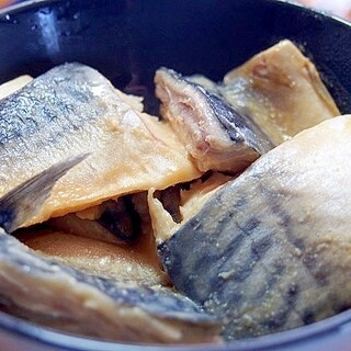 塩サバでつくる味噌煮